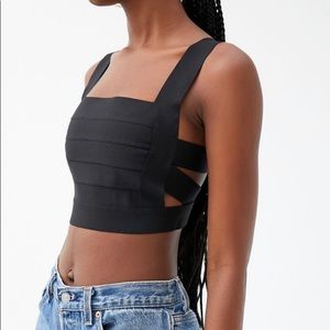 Out from under band together square beck bra top